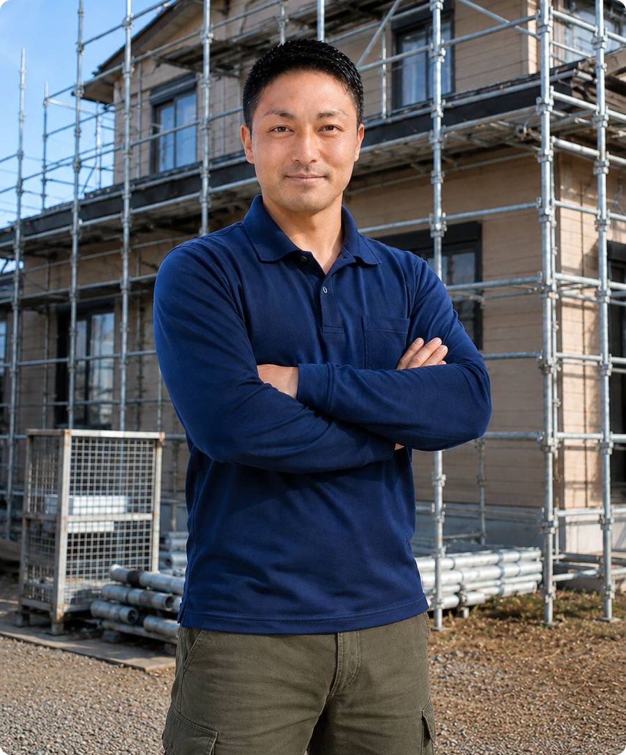 迫田工業代表 迫田拓実の写真